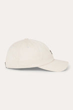 Load image into Gallery viewer, Ringers Western Hero Flexfit 110 Baseball Cap - Cream/Antique Silver
