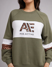 Load image into Gallery viewer, All About Eve Jordan Panelled Crew - Khaki
