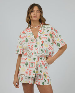 All About Eve Valencia Shirt - Print