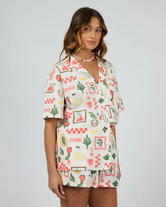 All About Eve Valencia Shirt - Print