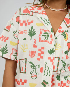 All About Eve Valencia Shirt - Print