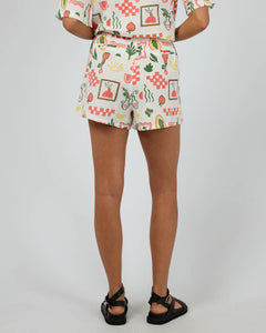 All About Eve Valancia Short - Print