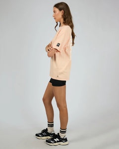 All About Eve Athletica Oversized Tee Peach
