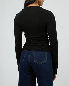 All About Eve Kylie Long Sleeve Top - Black