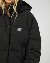 Load image into Gallery viewer, All About Eve Elevate Puffer Jacket - Black
