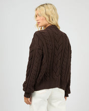 Load image into Gallery viewer, All About Eve Higgins Cable Knit - Brown
