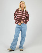 Load image into Gallery viewer, All About Eve Avery Rugby Top - Brown
