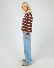Load image into Gallery viewer, All About Eve Avery Rugby Top - Brown

