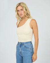 Load image into Gallery viewer, All About Eve Willow Rib Tank - Vanilla
