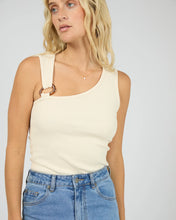 Load image into Gallery viewer, All About Eve Willow Rib Tank - Vanilla
