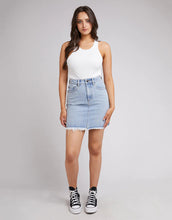 Load image into Gallery viewer, All About Eve Ray Mini Skirt - Light Blue
