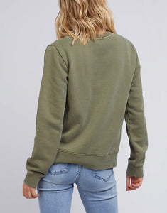 All About Eve AAE Washed Crew - Khaki