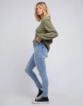Load image into Gallery viewer, All About Eve AAE Washed Crew - Khaki
