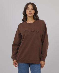 All About Eve Classic Crew - Brown