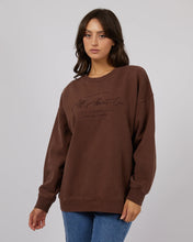 Load image into Gallery viewer, All About Eve Classic Crew - Brown
