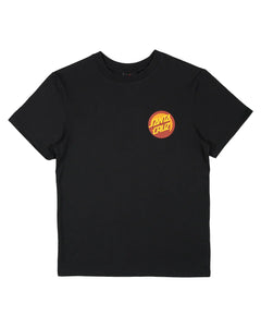 Santa Cruz OS Bold Shadow Dot Tee - Black