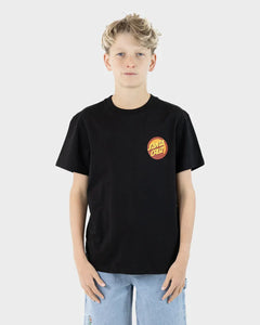 Santa Cruz OS Bold Shadow Dot Tee - Black