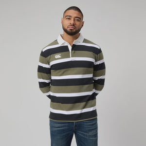 Canterbury Yarn Dye Stripe Rugby Top - 673 Beetle