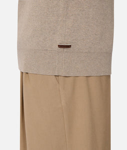 Industrie The Lakewood Zip Neck - Wheat