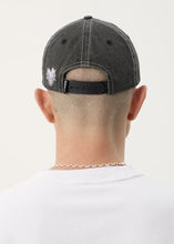 Load image into Gallery viewer, Afends Scorpius Recycled Six Panel Cap - Stone Black
