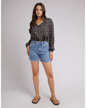 Load image into Gallery viewer, All About Eve Maya Floral Shirt - Black
