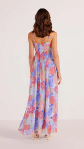 MINKPINK Belle Ruffle Maxi Dress - Spring Bloom