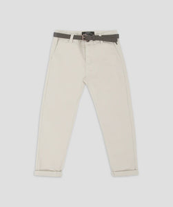 Indie Kids Cuba Stretch Chino (8-16) - Talc