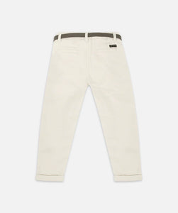 Indie Kids Cuba Stretch Chino (8-16) - Talc