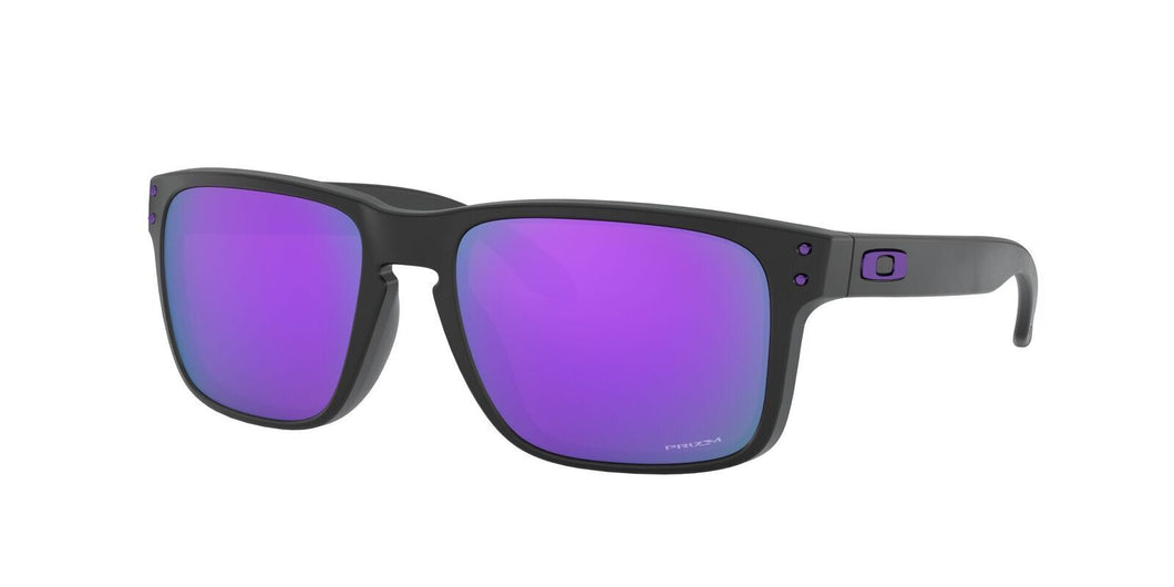 Oakley Holbrook Sunglasses - Matte Black W/Prizm Violet