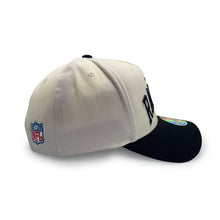 Load image into Gallery viewer, Mitchell &amp; Ness Team Arch 110 Raiders Hat - White Cream/Black
