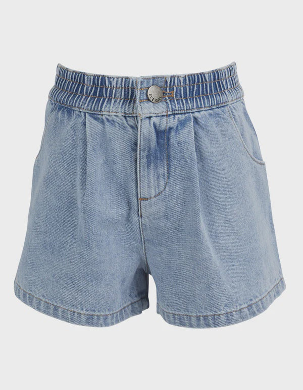 Eve Girl Raya Short - Blue ( 3-7)