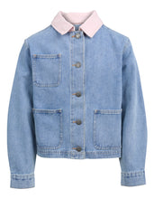 Load image into Gallery viewer, Eve Girl Billie Denim Jacket - Blue
