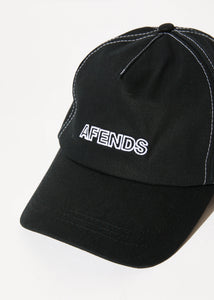 Afends Outline Recycled Cap - Black