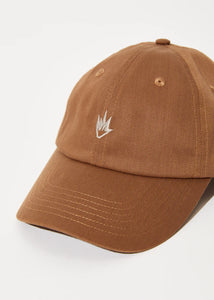 Afends Core Recycled Six Panel Cap - Toffee