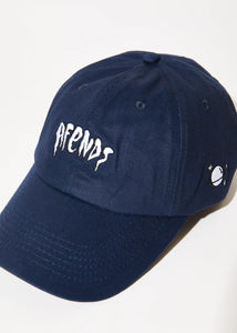 Afends Enjoyment Six Panel Cap - Navy