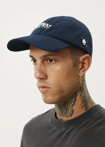 Afends Enjoyment Six Panel Cap - Navy