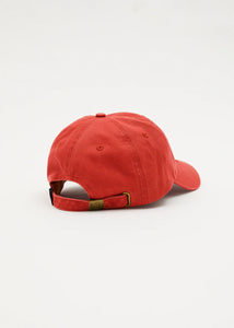 Afends Maisie Panelled Cap - Red Rum