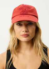 Load image into Gallery viewer, Afends Maisie Panelled Cap - Red Rum
