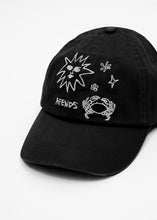 Load image into Gallery viewer, Afends Sunbake Panelled Cap - Black
