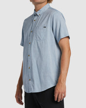 Load image into Gallery viewer, Billabong All Day Short Sleeve Shirt - Powder Blue
