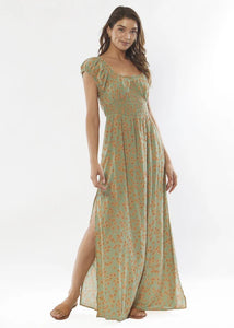 Amuse Society On My Mind Woven Maxi - Palm