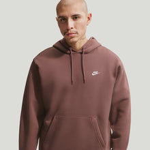 Load image into Gallery viewer, Nike Club Pullover Fleece Hoodie - Tattoo/Tattoo/White
