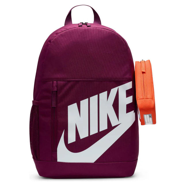 Nike Elemental 20L Backpack - Bordeaux/Orange/White