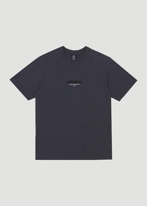 Afends Vinyl Recycled Retro Fit Tee - Charcoal