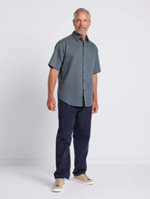 Load image into Gallery viewer, Breakaway Cary Linen Shirt - Submerged
