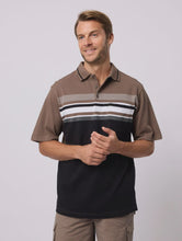 Load image into Gallery viewer, Breakaway Kiernan Cotton Pique Polo - Bracken
