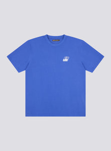 Barney Cools Blueprint Tee - Cyber Blue