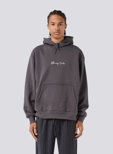 Barney Cools Logo Hood - Pigment Black
