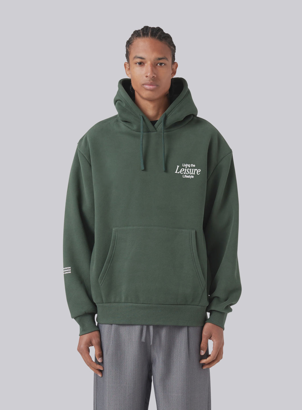 Barney Cools PC Hoodie - Forest