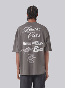 Barney Cools Radio Tee - Washed Black